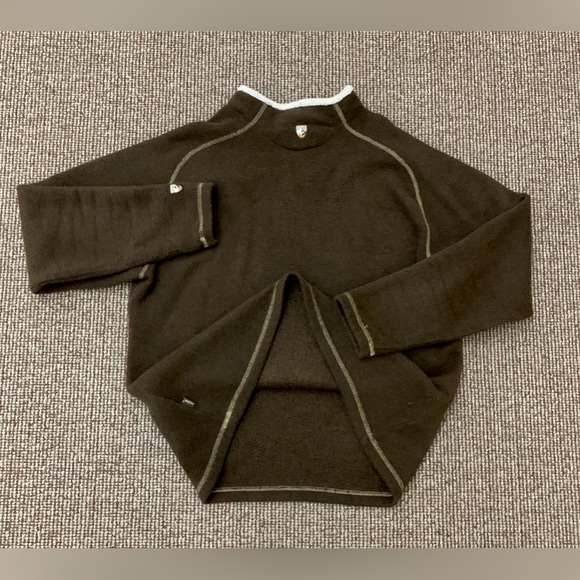 Men’s XL Kuhl Afpaca Stovepipe Rollneck Fleece Hybrid Sweater Midlayer - Picture 12 of 14